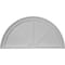 Ekena Millwork 36"W x 18"H x 1 1/8"P Half Round Spoked Pediment PED36X18X02SP - alternate 1